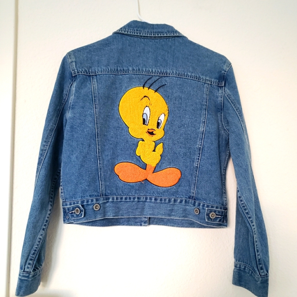 Looney Toons Tweety Denim Jacket (VINTAGE)